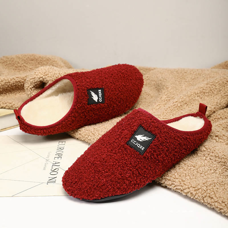 Chaussons classiques de couleur unie grande taille - image 2