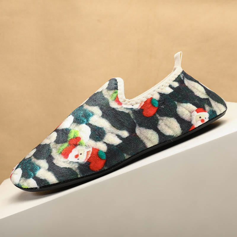 Chaussons-chaussettes Père Noël grande taille - image 5