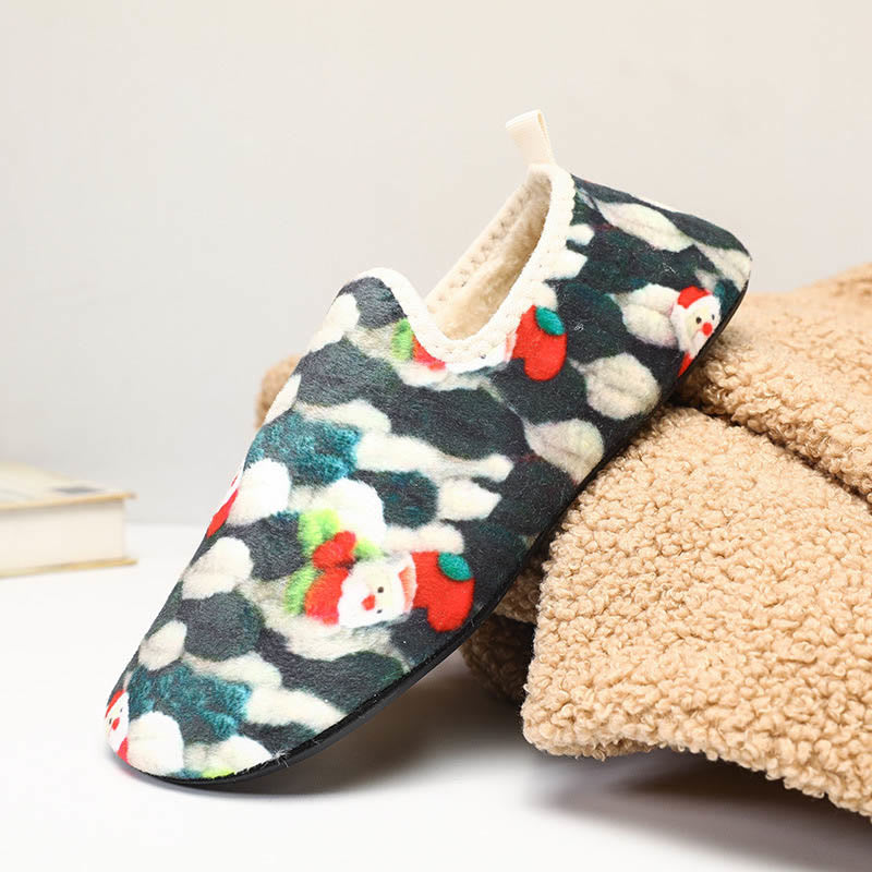 Chaussons-chaussettes Père Noël grande taille - image 4