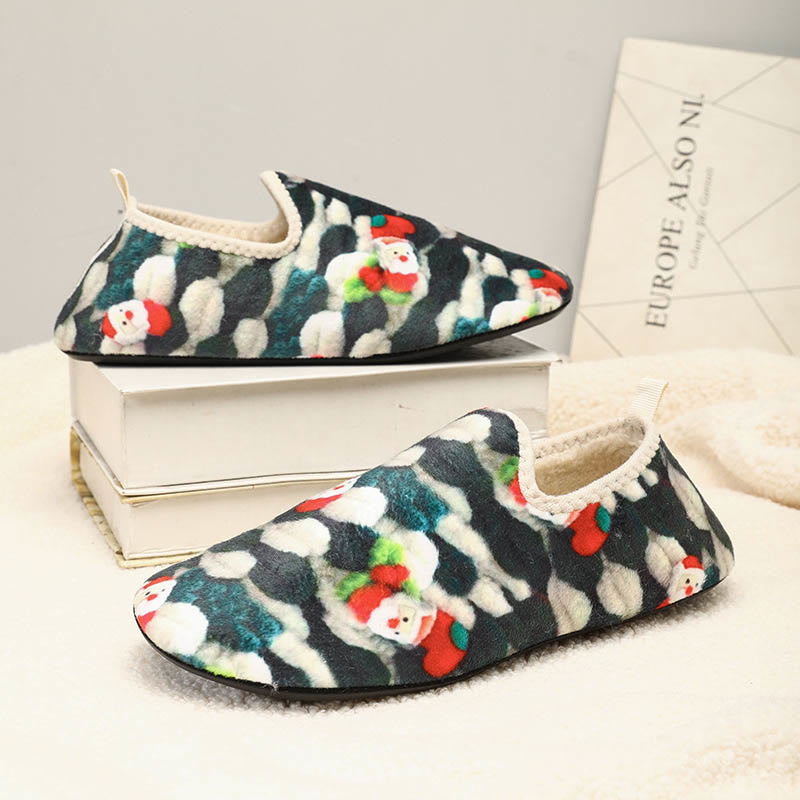 Chaussons-chaussettes Père Noël grande taille - image 2