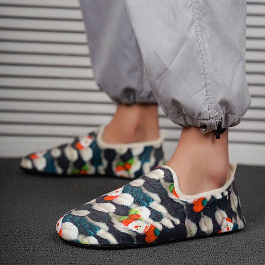 Chaussons-chaussettes Père Noël grande taille - image 0