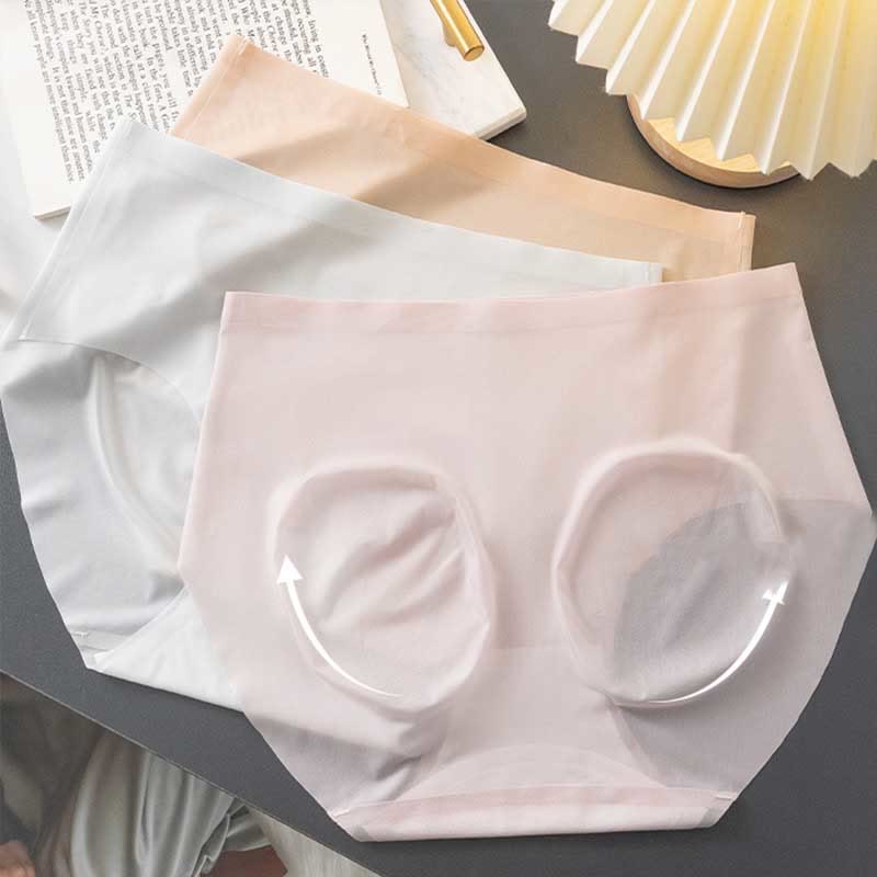 Culotte fine sans couture grande taille (lot de 3)
