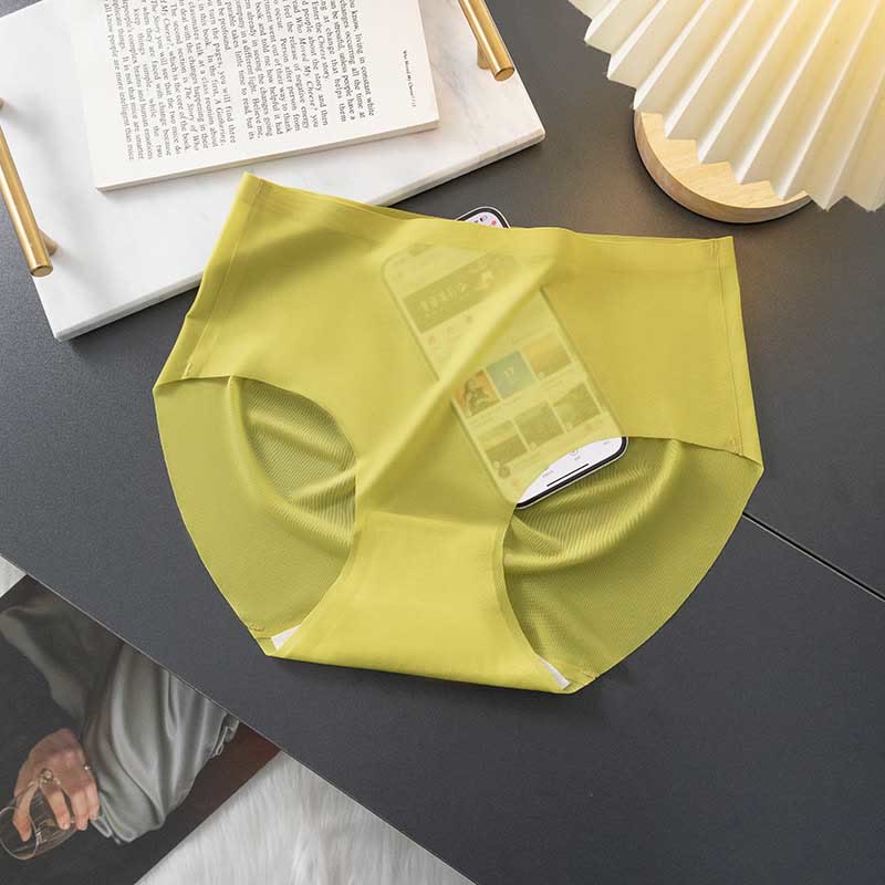 Culotte fine sans couture (paquet de 3) - Vert - XL - image 5