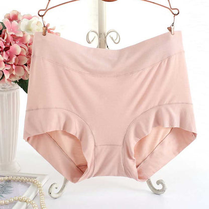 Culottes souples taille haute (paquet de 3) - Nu - XL - image 4