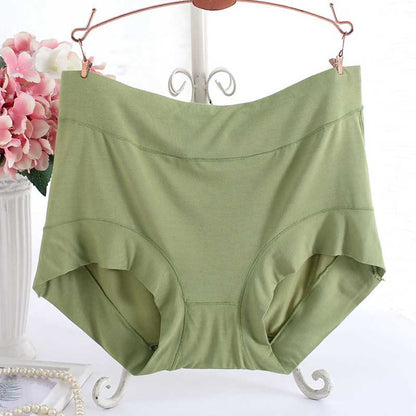 Culottes souples taille haute (paquet de 3) - Vert - XL - image 6