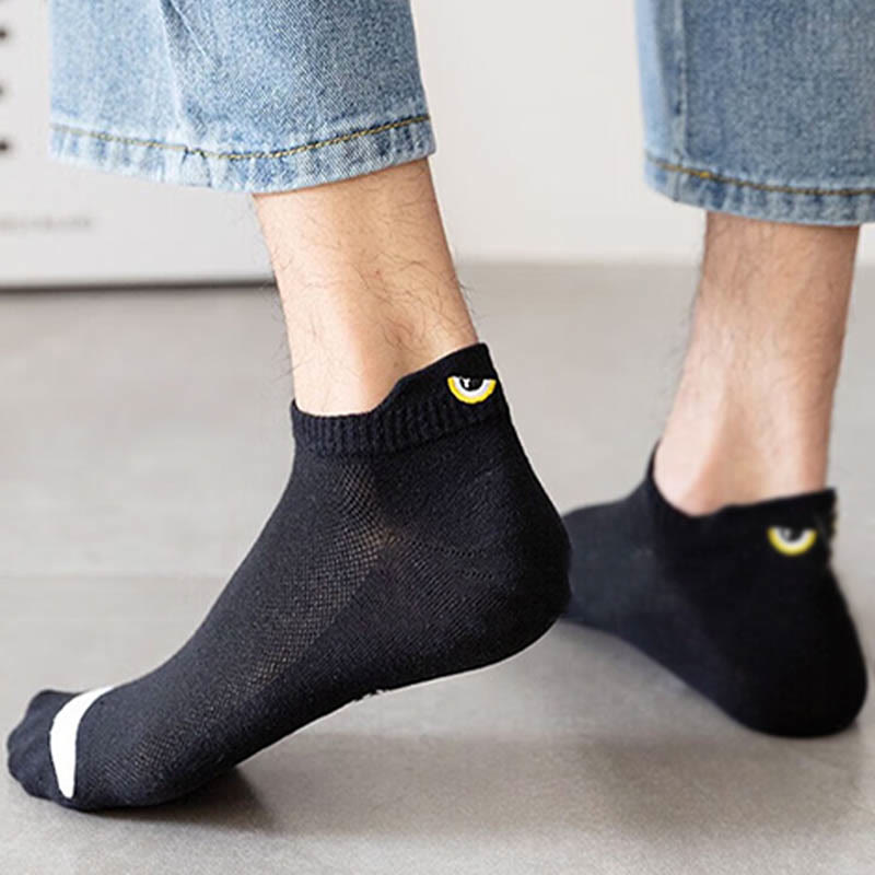 Chaussettes de compression à la cheville grande taille (10 paires) - image 3