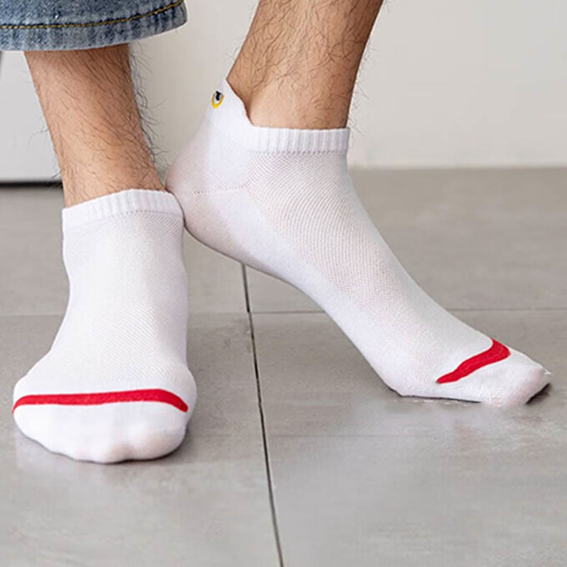 Chaussettes de compression à la cheville grande taille (10 paires) - image 4