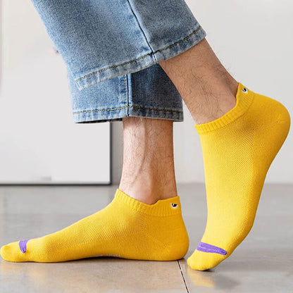 Chaussettes de compression à la cheville grande taille (10 paires) - image 1