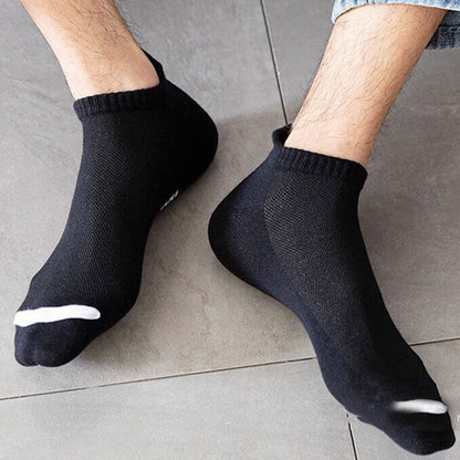 Chaussettes de compression à la cheville grande taille (10 paires) - image 8