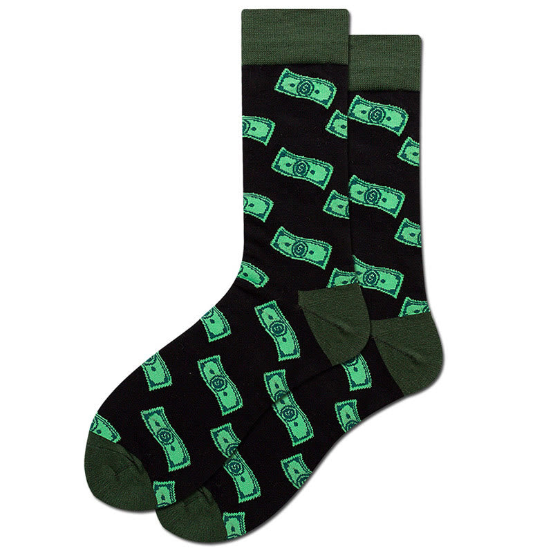 Chaussettes ras du cou grande taille motif tête de mort (4 paires) - image 9
