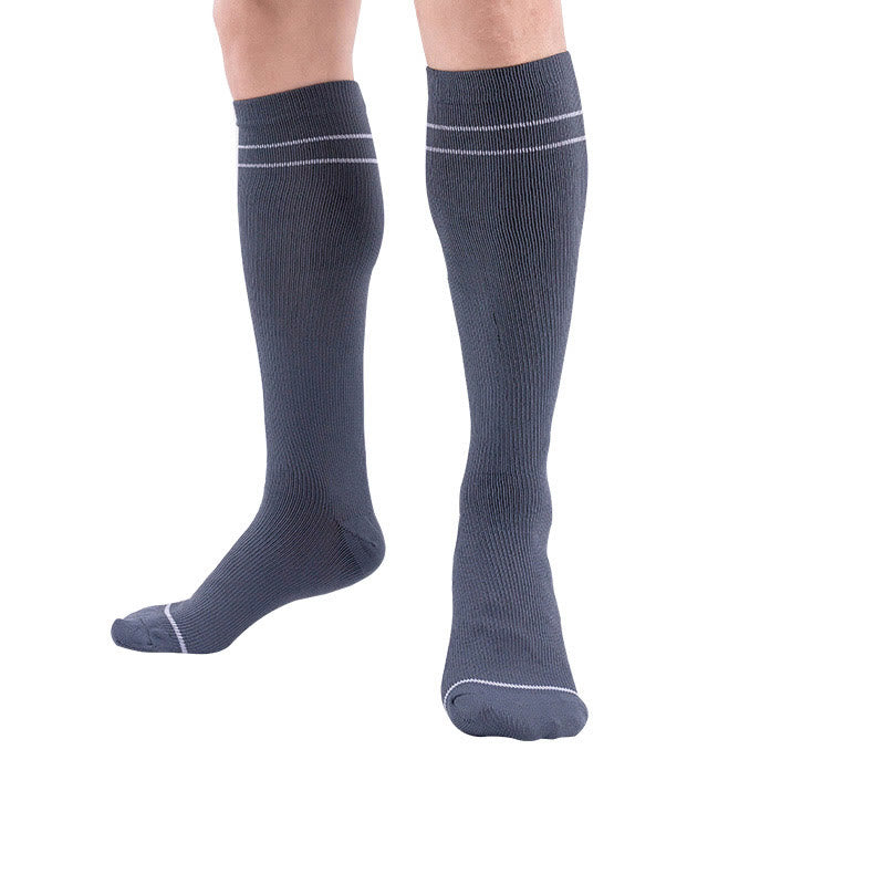 Chaussettes de compression classiques de couleur unie (6 paires) - image 1