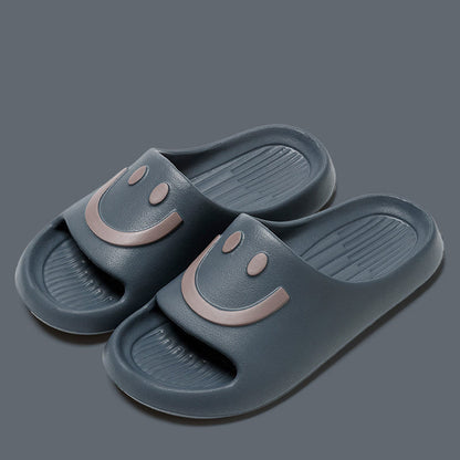 Claquettes à semelle épaisse grande taille - Gris - XL - image 2