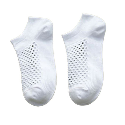 Chaussettes souples en maille unie (10 paires) - Blanc - EU39-44 (US6-10) - image 9
