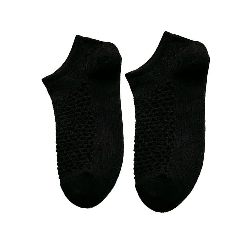 Chaussettes souples en maille unie (10 paires) - Noir - EU39-44 (US6-10) - image 10