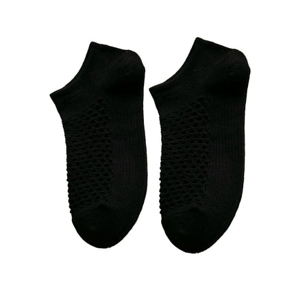 Chaussettes souples en maille unie (10 paires) - Noir - EU39-44 (US6-10) - image 10