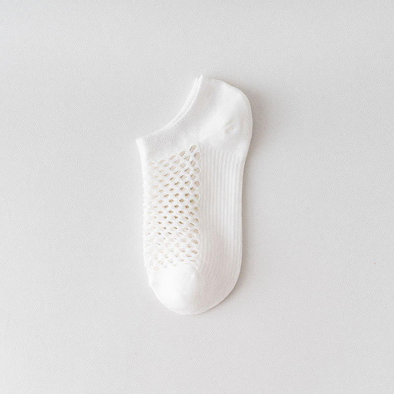 Chaussettes respirantes en maille (8 paires) - Blanc - EU36-40 (US3-7) - image 6