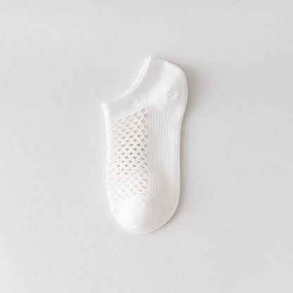Chaussettes respirantes en maille (8 paires) - Blanc - EU36-40 (US3-7) - image 6