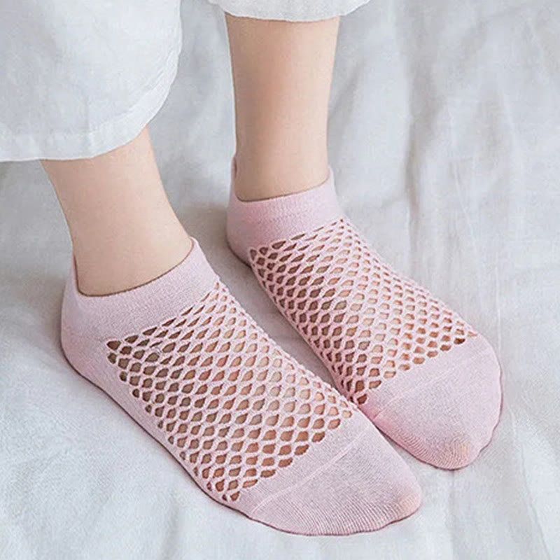 Chaussettes respirantes en maille grande taille (8 paires)
