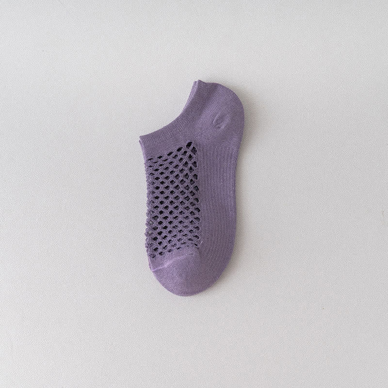 Chaussettes respirantes en maille (8 paires) - Violet - EU36-40 (US3-7) - image 8