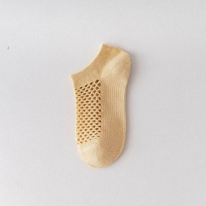 Chaussettes respirantes en maille (8 paires) - Kaki - EU36-40 (US3-7) - image 11