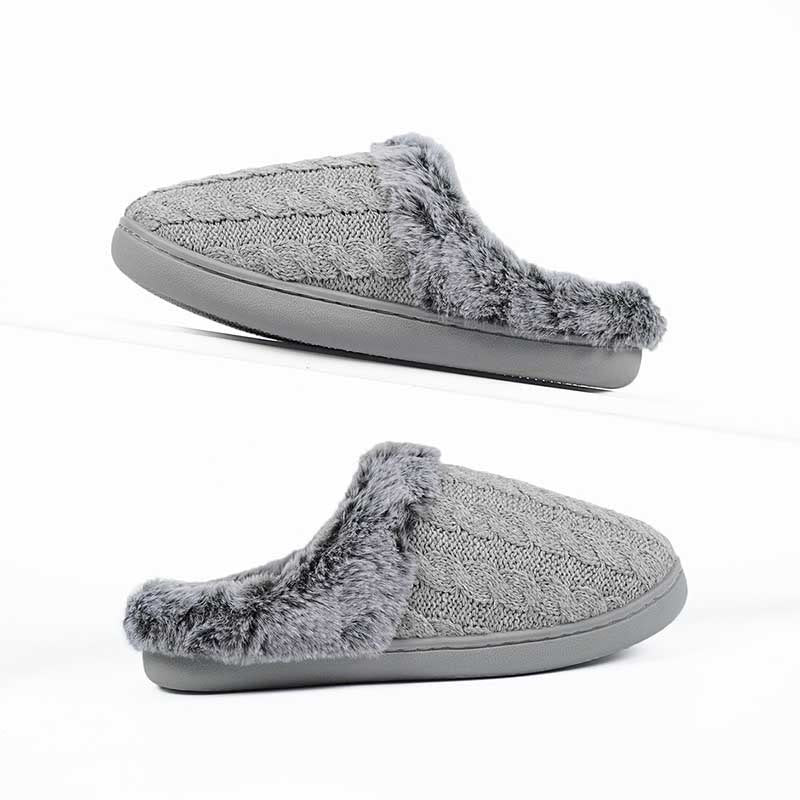 Chaussons antidérapants grande taille - Gris - 2XL - image 9