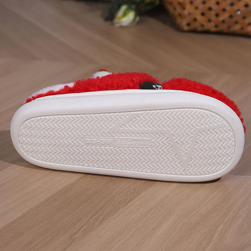 Chaussons de Noël grande taille en forme de bois de cerf - image 4