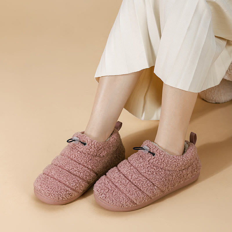 Chaussettes pantoufles à cordon de serrage grande taille - image 4