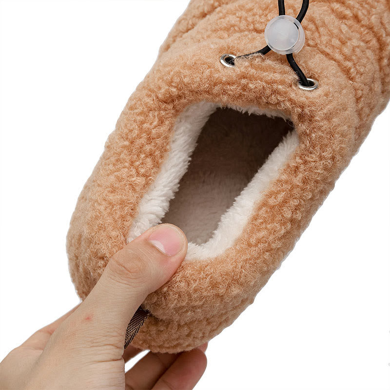 Chaussettes pantoufles à cordon de serrage grande taille - image 6
