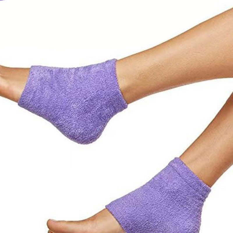 Chevillères sans orteils de couleur unie (3 paires)