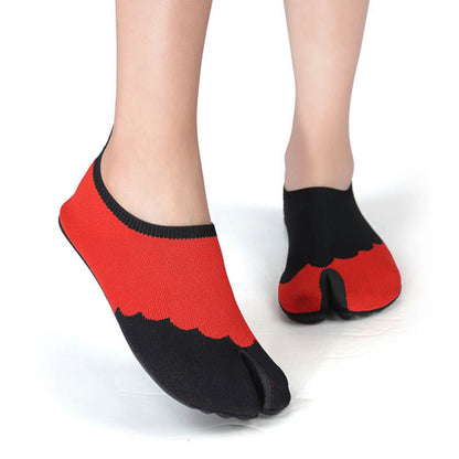Chaussons de bain à bout fendu grande taille - image 1