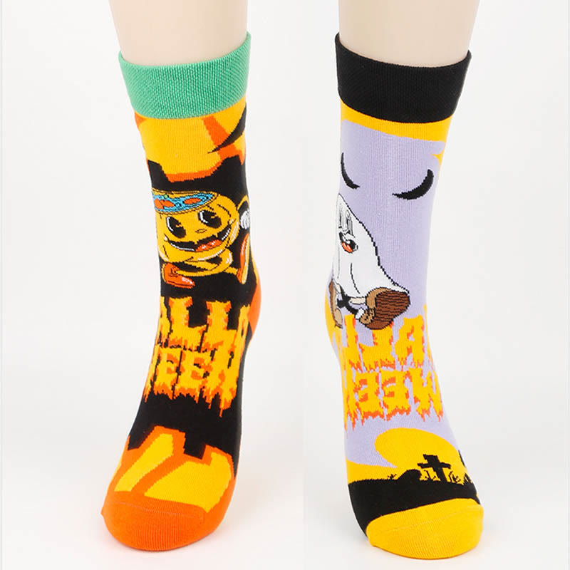 Chaussettes créatives d'Halloween (4 paires) - image 2