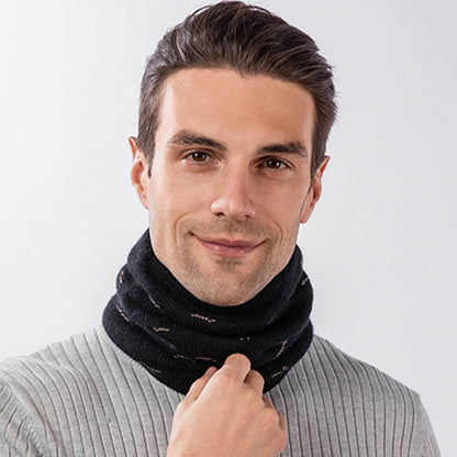 Ensemble bonnet et écharpe chauds 2 en 1