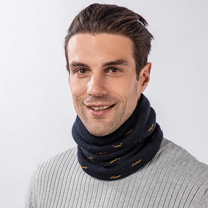 Ensemble bonnet et écharpe chauds 2 en 1