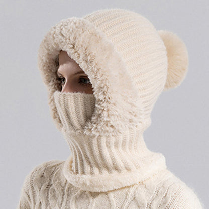 Écharpe à capuche douce pour l'hiver
