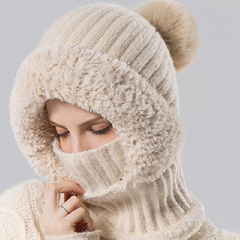 Écharpe à capuche douce pour l'hiver