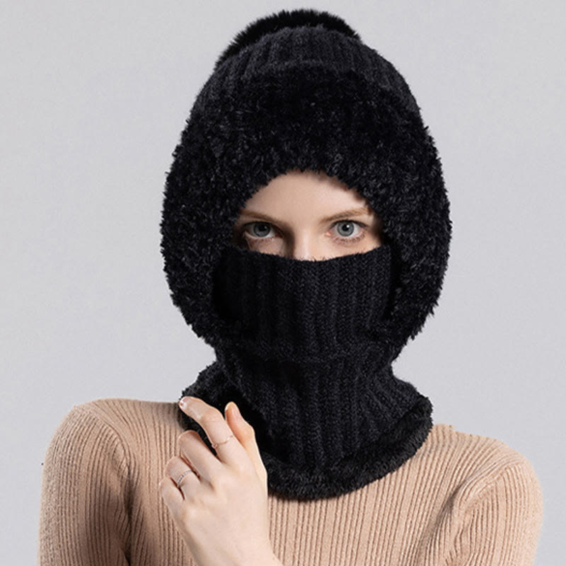 Écharpe à capuche douce pour l'hiver