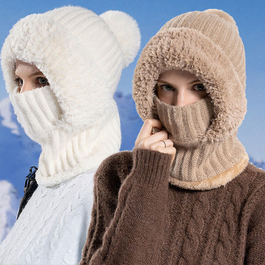 Écharpe à capuche douce pour l'hiver - image 0