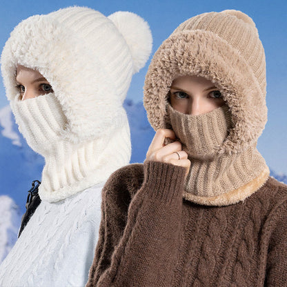 Écharpe à capuche douce pour l'hiver