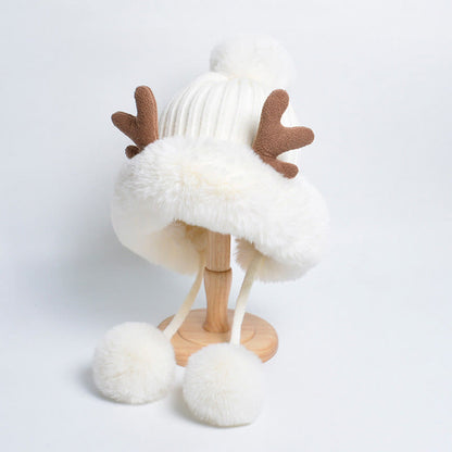 Bonnets à pompons Antlers - Blanc - Taille unique - image 11