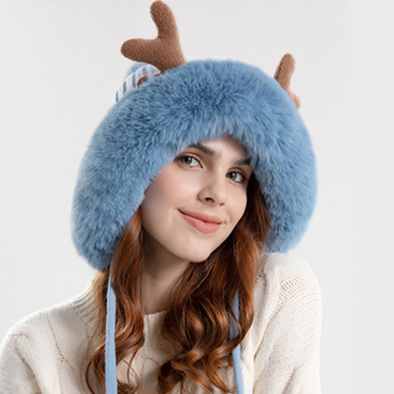 Bonnets à pompons Antlers
