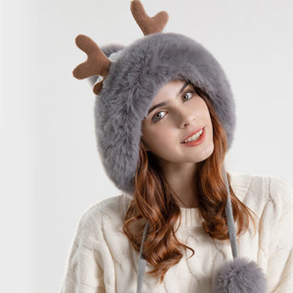 Bonnets à pompons Antlers