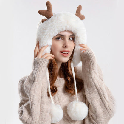 Bonnets à pompons Antlers