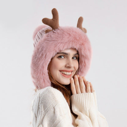 Bonnets à pompons Antlers