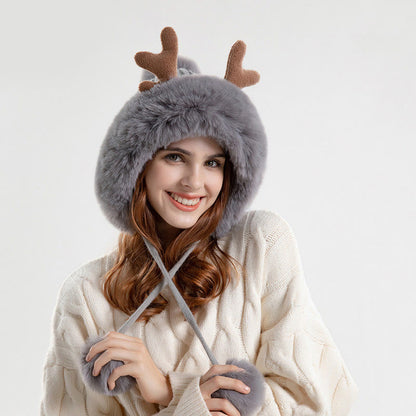 Bonnets à pompons Antlers