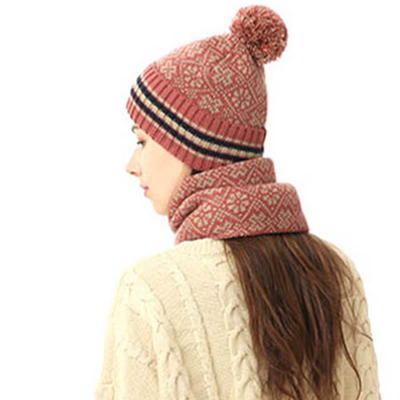 Ensemble 3 en 1 gants, bonnet et écharpe pour écran tactile