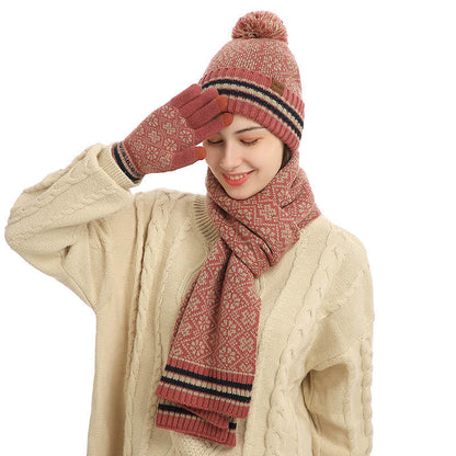 Ensemble 3 en 1 gants, bonnet et écharpe pour écran tactile - image 13
