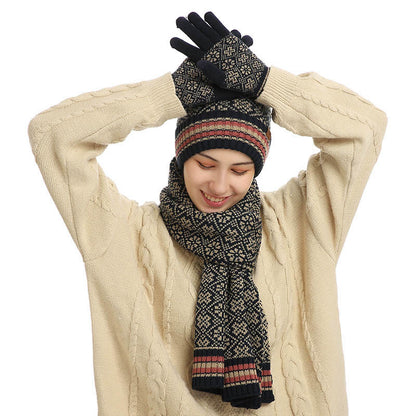 Ensemble 3 en 1 gants, bonnet et écharpe pour écran tactile - image 8