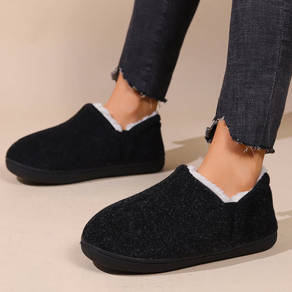 Chaussons chauds et confortables grande taille - image 2