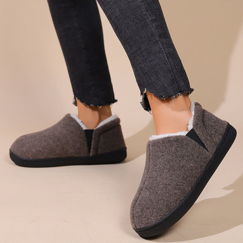 Chaussons chauds et confortables grande taille - image 9