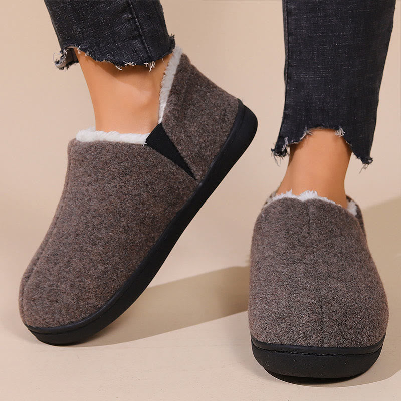 Chaussons chauds et confortables grande taille - image 7